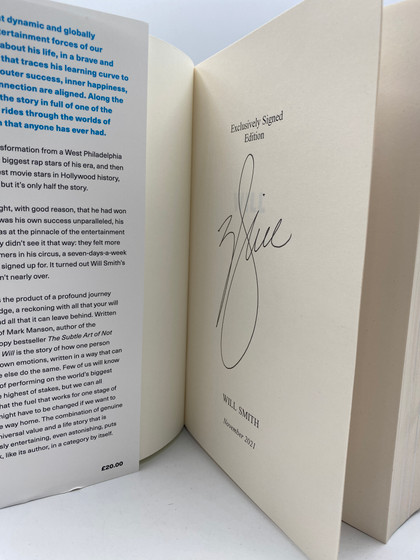 Will Smith - Will (Signed Book, First Edition, First Printing)