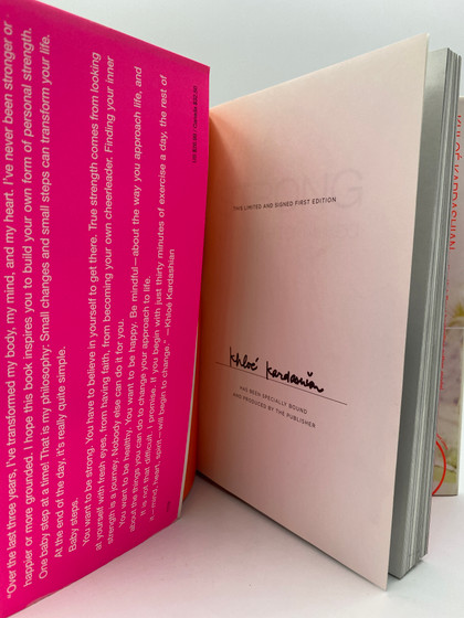 Khloe Kardashian Strong Looks better Naked (Signed Limited Edition w/COA)