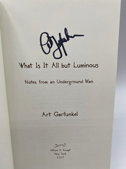 What Is It All but Luminous: Notes from an Underground Man
