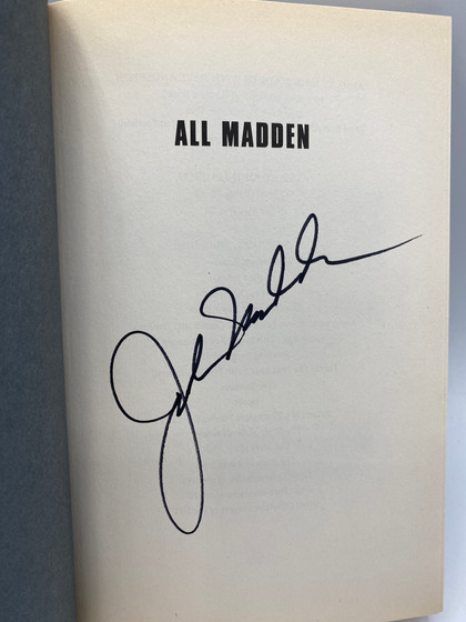 All Madden: Hey, I'm Talking Pro Football!