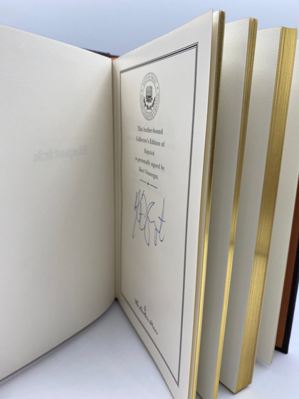 Slapstick Collectors Leatherbound Copy