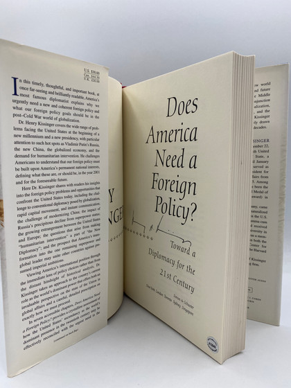 Does America Need a Foreign Policy? : Toward a Diplomacy for the 21st Century