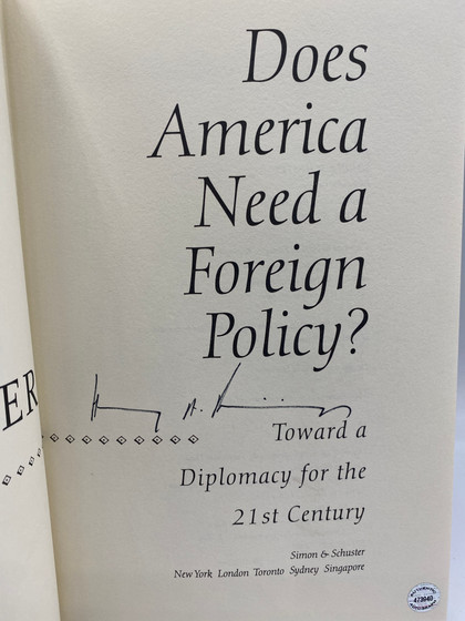 Does America Need a Foreign Policy? : Toward a Diplomacy for the 21st Century