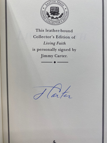 Living Faith Leatherbound Hardcover Collectors Edition