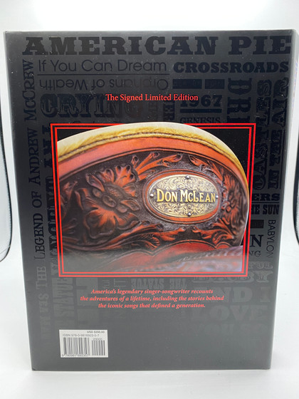 Don McLean: American Troubadour: Premium Autographed Biography (Number 353 of 1,500)