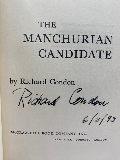 The Manchurian Candidate by Richard Condon