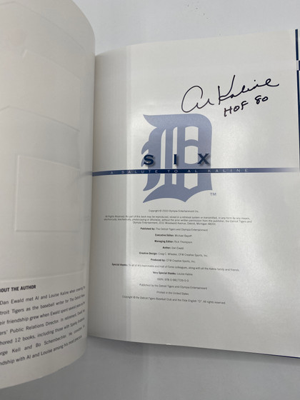 Six, A Salute to Al Kaline 
