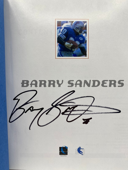 Barry Sanders Now You See Him: His Story in His Own Words
