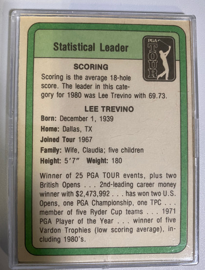 Lee Trevino R.C