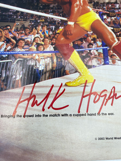 Hulk Hogan Signed Photo 