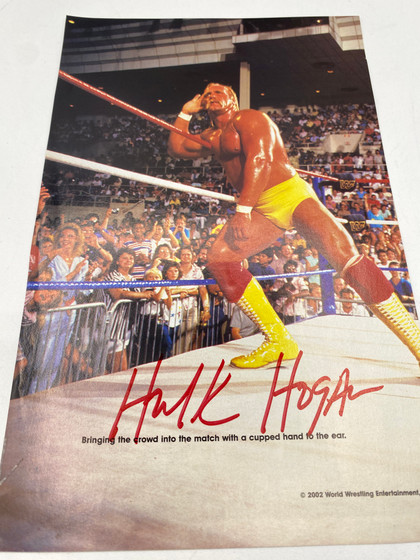 Hulk Hogan Signed Photo 