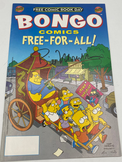 THE SIMPSONS FREE FOR ALL COMIC VERY RARE!