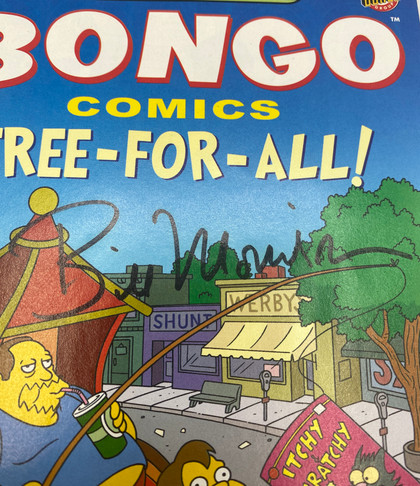 THE SIMPSONS FREE FOR ALL COMIC VERY RARE!