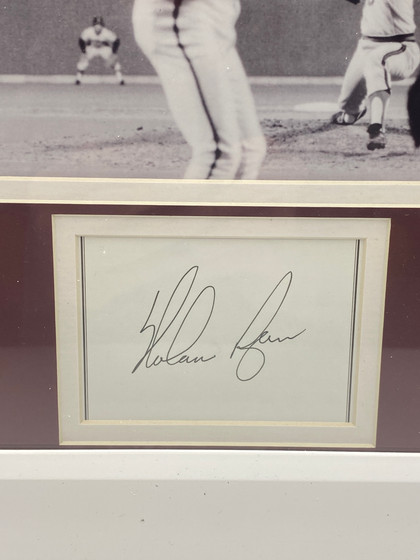 Nolan Ryan Framed 8x10 Photo