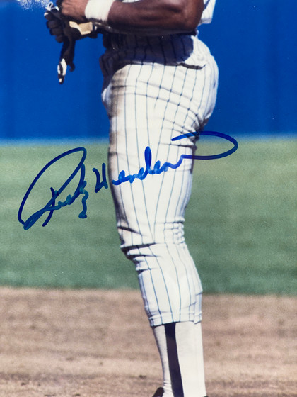 Rickey Henderson Framed 8 x 10 Photo