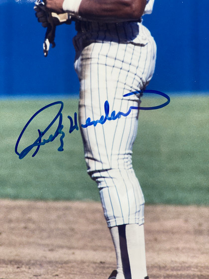 Rickey Henderson Framed 8 x 10 Photo