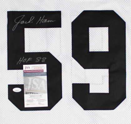 Jack Ham "HOF 88" Signed Pittsburgh Steelers Custom Jersey