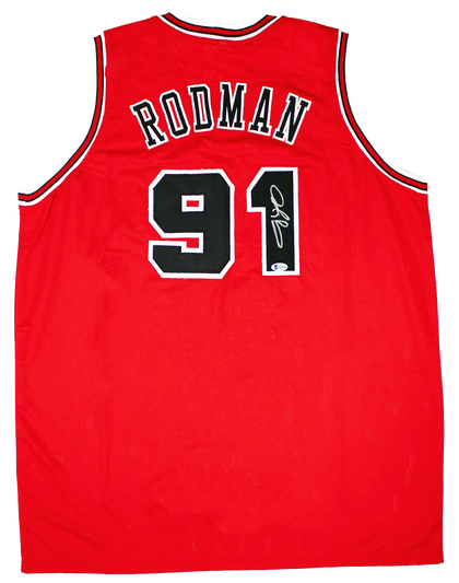 Dennis Rodman Signed Chicago Bulls Jersey