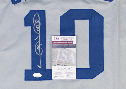 Gary Sheffield Signed Los Angeles Dodgers Custom Jersey