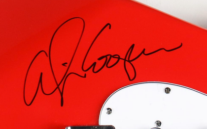 Alice Cooper Signed Full-Size Electric Guitar 