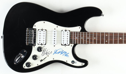 Rob Halford & Ian Hill Signed 39" Electric Guitar