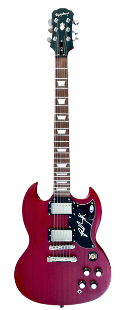 Robby Krieger Signed Epiphone SG 61 Reiusse Guitar 