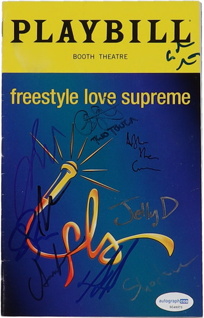 "Freestyle Love Supreme" Playbill