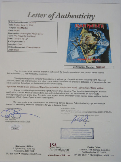 No Prayer For The Dying