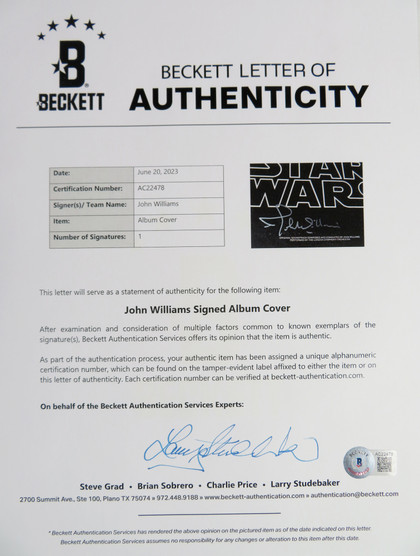 Star Wars Original Motion Picture Soundtrack