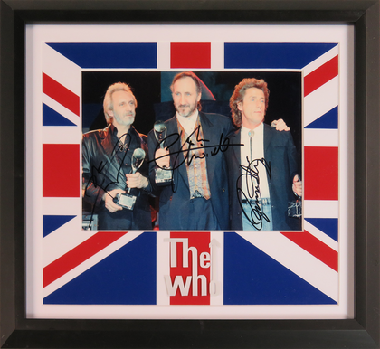 The Who Signed Custom Artwork