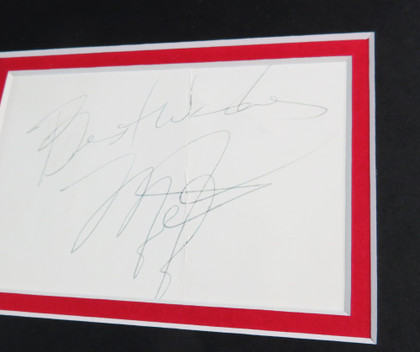 1995-96 Chicago Bulls Team Signed Framed Display