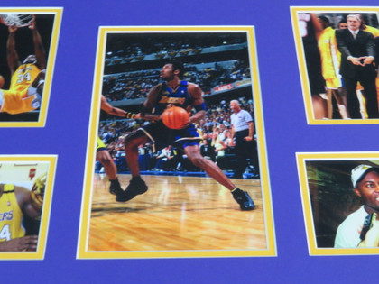 1999-2000 Los Angeles Lakers Team Signed Framed Display