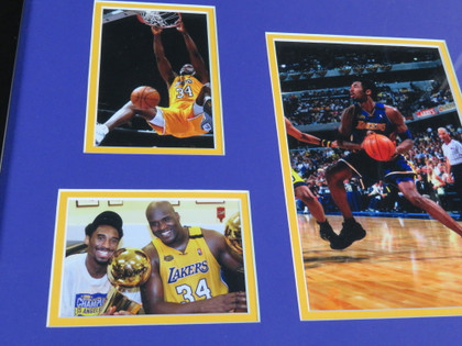 1999-2000 Los Angeles Lakers Team Signed Framed Display