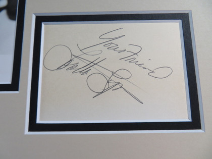 Coal Miner's Daughter Signed Matted Display
