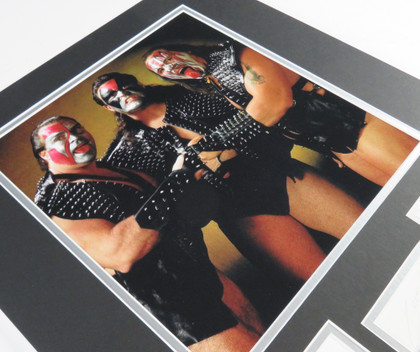 Demolition Signed Matted Display