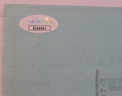 Johnny Cash and Parents Signed Framed Display