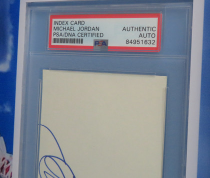 Michael Jordan Signed Framed Display