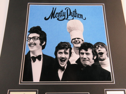 Monty Python Cast Signed Matted Display