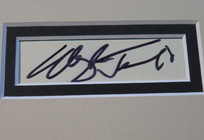 Outlaws! Signed Matted Display