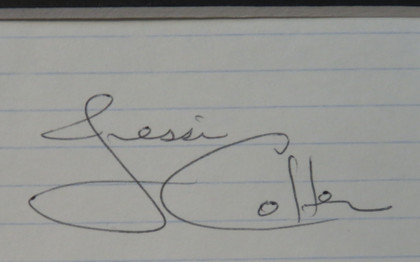 Outlaws! Signed Matted Display