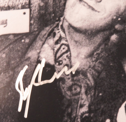 Sex Pistols Signed Matted Display