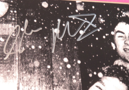 Sex Pistols Signed Matted Display