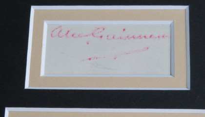 Star Wars: A New Hope Cast Signed Framed Display