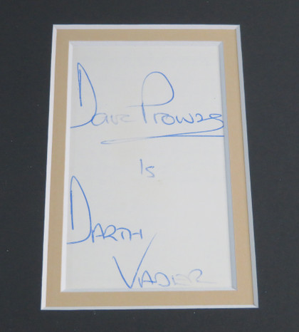 Star Wars: A New Hope Cast Signed Framed Display