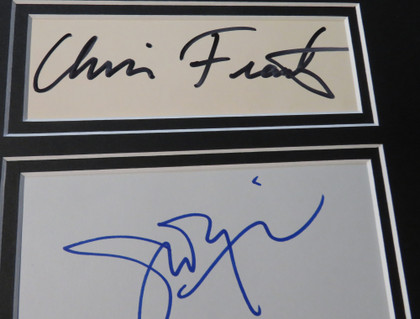 Talking Heads Signed Matted Display