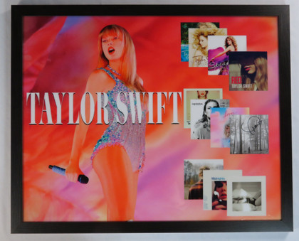 Taylor Swift Signed Framed Display