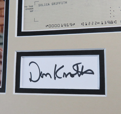 The Andy Griffith Show Cast Signed Matted Display