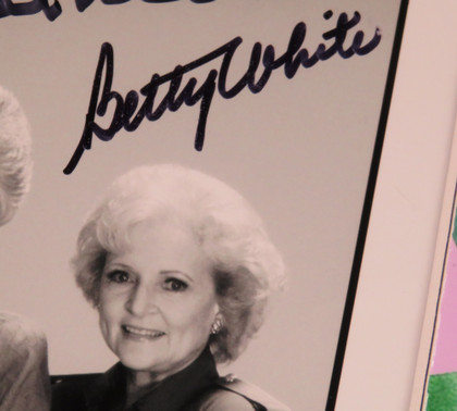 The Golden Girls Cast Signed Framed Display