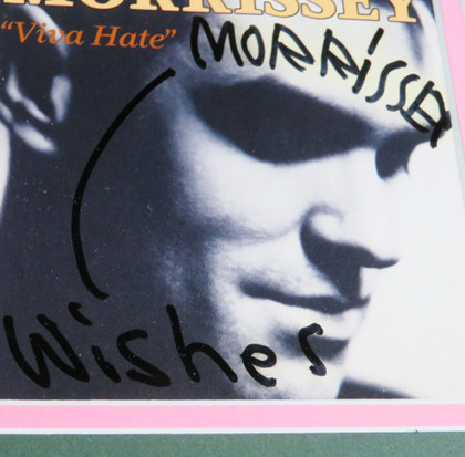 The Smiths Signed Framed Display