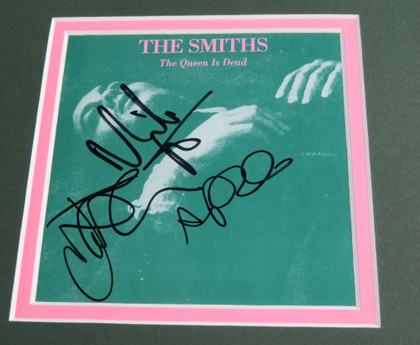 The Smiths Signed Framed Display
